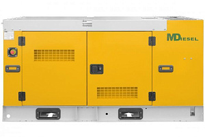 Дизельный генератор MitsuDiesel МД АД-24С-Т400-1РКМ29 в шумозащитном кожухе ДизельЭнергоРесурс