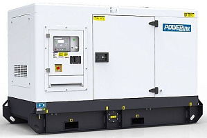 Дизельный генератор PowerLink WPS30S в кожухе ДизельЭнергоРесурс