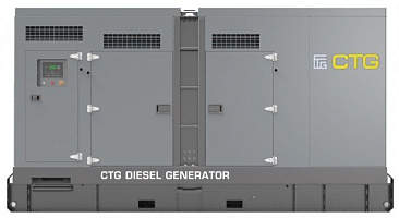 Дизельный генератор CTG 413D в кожухе с АВР ДизельЭнергоРесурс