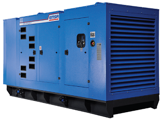 Дизельный генератор EMSA E IV ST 0660 в кожухе ДизельЭнергоРесурс